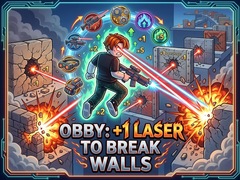 Jwèt Obby: +1 Laser to Break Walls