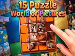 Jwèt 15 Puzzle: World of Pictures