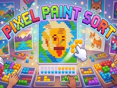 Jwèt Pixel Paint Sort