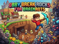 Jwèt Obby: Break Rocks For Brainrots
