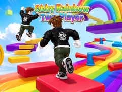 Jwèt Obby Rainbow Parkour Two Player
