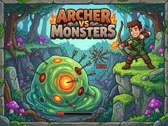 Jwèt Archer vs Monsters