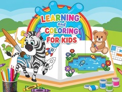 Jwèt Learning and Coloring For Kids