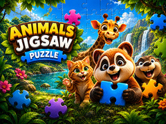 Jwèt Animals Jigsaw Puzzle