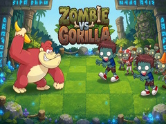 Jwèt Zombie vs Gorilla