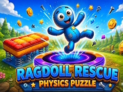 Jwèt Ragdoll Rescue: Physics Puzzle