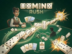 Jwèt Domino Rush: Classic Domino Game