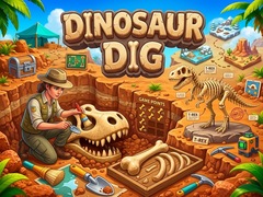 Jwèt Dinosaur Dig