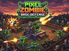 Jwèt Pixel Zombie Base Defense