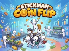 Jwèt Stickman Coin Flip