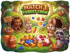 Jwèt Match 3 Forest Crew
