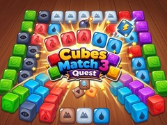 Jwèt Cubes Match 3 Quest