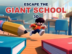 Jwèt Escape the Giant School 3D