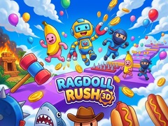 Jwèt Ragdoll Rush 3D