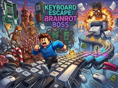 Jwèt Keyboard Escape: Brainrot Boss 