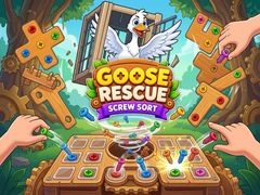 Jwèt Goose Rescue: Screw Sort