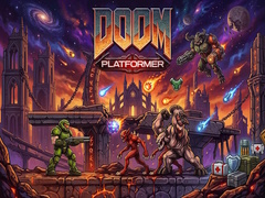 Jwèt Doom Eternal Platformer