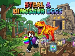 Jwèt Steal a Dinosaur Eggs
