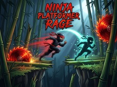 Jwèt Ninja Platformer Rage
