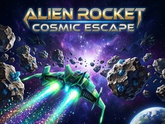 Jwèt Alien Rocket: Cosmic Escape