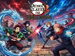 Jwèt Demon Slayer vs Jujutsu Kaisen