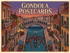 Jwèt Gondola Postcards