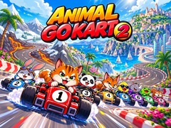Jwèt Animals Go Kart 2