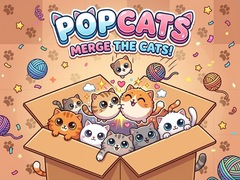 Jwèt PopCats: Merge the cats!