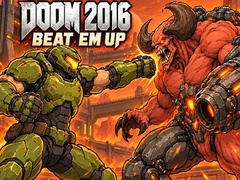 Jwèt Doom 2016 Beat Em Up