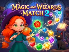 Jwèt Magic & Wizards Match 2