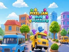 Jwèt Pixel Jam Bus Puzzle