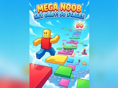 Jwèt Mega Noob Sky Obby: 50 Stages
