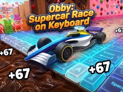 Jwèt Obby: Supercar Race on Keyboard