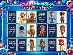 Jwèt Cikki Memory: Find All the Pairs