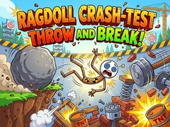 Jwèt Ragdoll Crash-Test: Throw and Break!