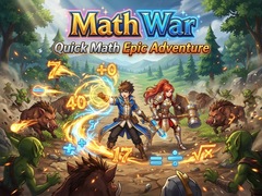 Jwèt Math War: Quick Math Epic Adventure