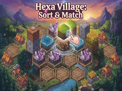 Jwèt Hexa Village: Sort & Match
