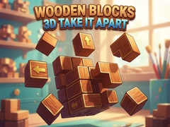 Jwèt Wooden Blocks 3D Take It Apart