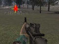Jwèt Shooting a machine gun M16