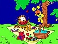 Jwèt Garfield online coloring