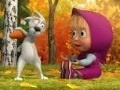 Jwèt Masha and Bunny Coloring
