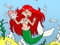 Jwèt Mermaid Aquarium Coloring Game