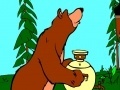 Jwèt Masha and the Bear: The tea from a samovar
