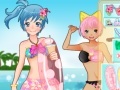 Jwèt Anime bikini dress up game