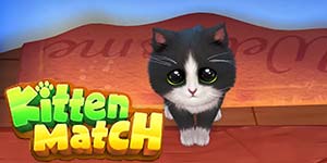 Sou entènèt jwèt Kitten Match 