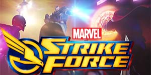 Sou entènèt jwèt Marvel Strike Force 
