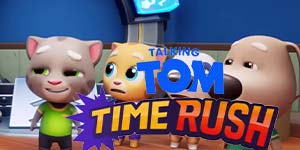 Sou entènèt jwèt Talking Tom Time Rush 