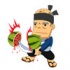 Jwèt Ninja frwiti 