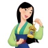 Princess mulan jwèt 